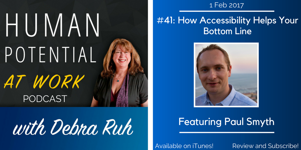 Image of Episode Flyer for EP #41: How Accessibility Helps Your Bottom Line