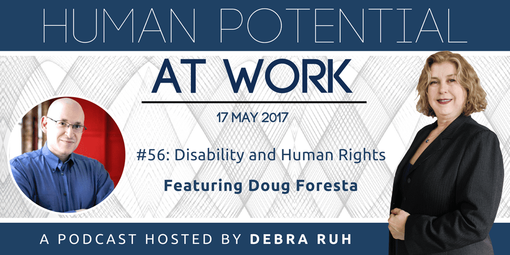 Episode Flyer for #56: Disability and Human Rights