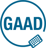 GAAD (Global Accessibility Awareness Day) Logo