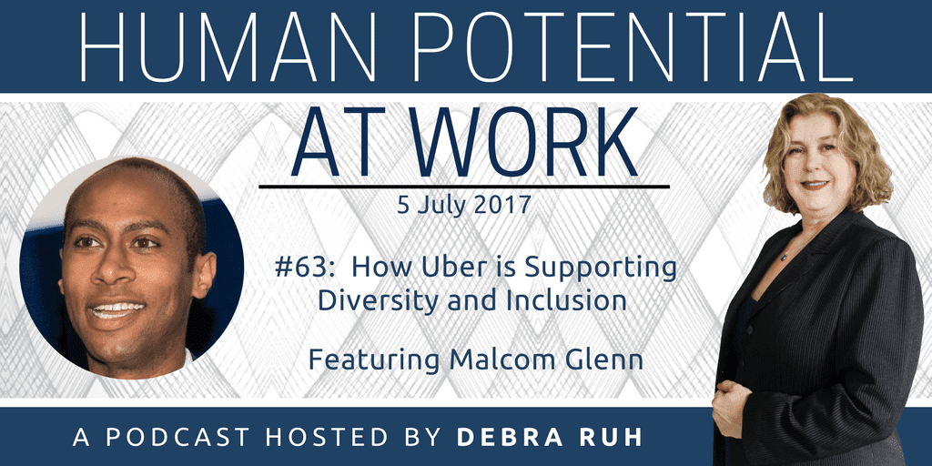 Episode Flyer for #62: How Uber is Supporting Diversity and Inclusion