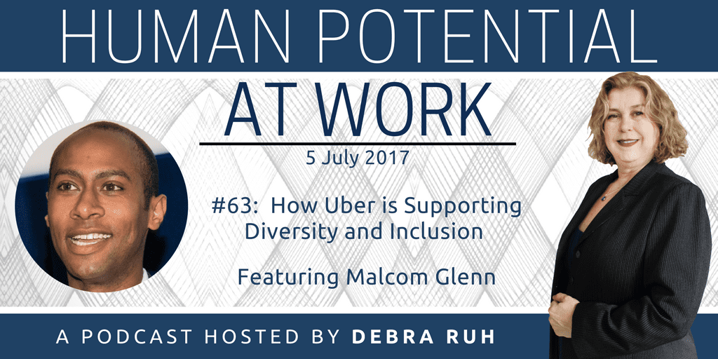 Episode Flyer for #63: How Uber is Supporting Diversity and Inclusion