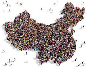 A map of China made by People.