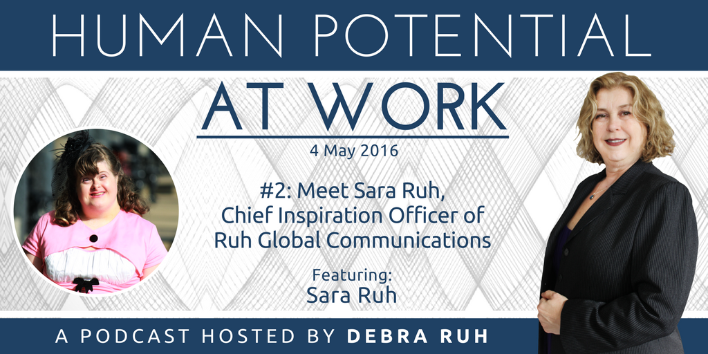 Episode Flyer for #2: Meet Sara Ruh, Chief Inspiration Officer of RGC