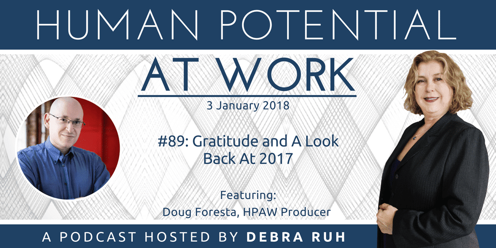 Episode Flyer for #89: Gratitude and A Look Back At 2017