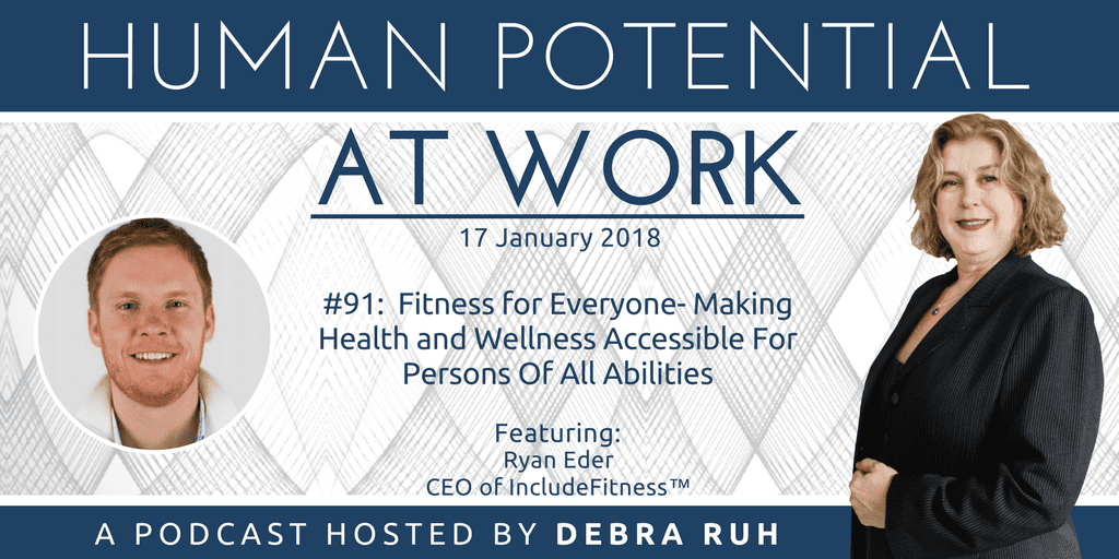 Episode Flyer for #E91: Fitness for Everyone- Making Health and Wellness Accessible For Persons Of All Abilities