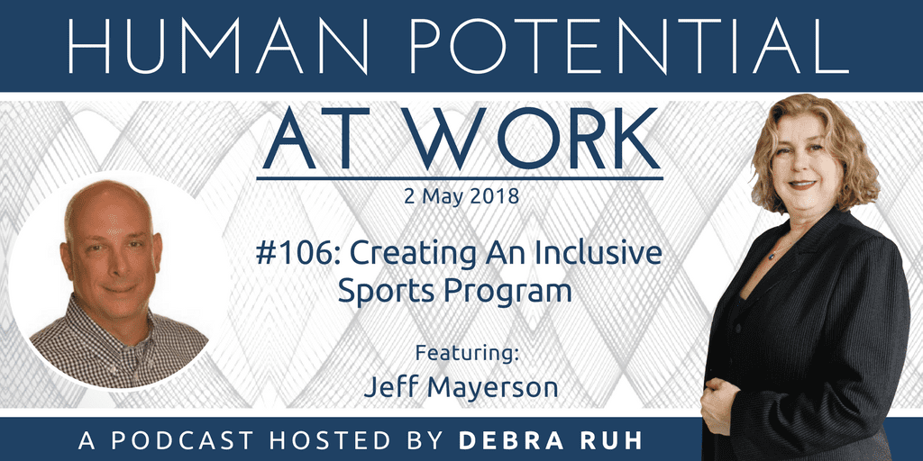 Episode Flyer for #106: Creating An Inclusive Sports Program