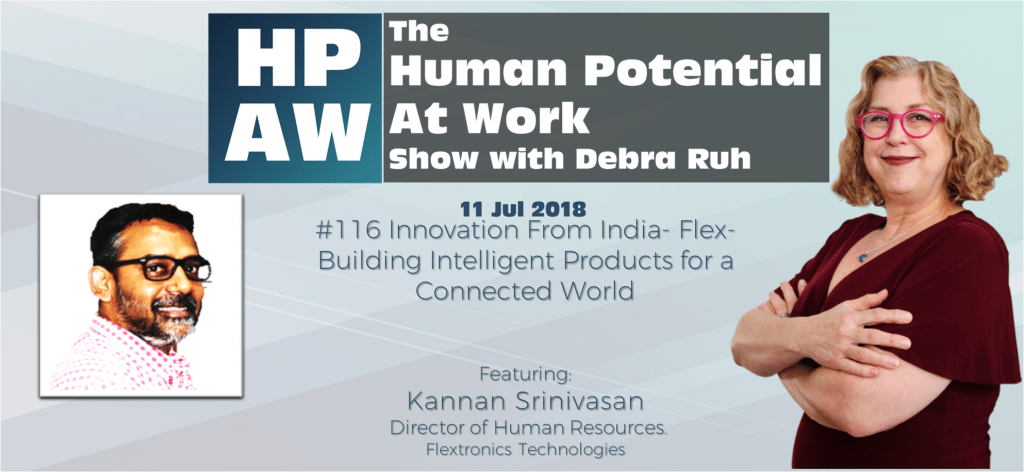 Episode Flyer for #116 Innovation From India- Flex- Building Intelligent Products for a Connected World