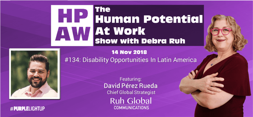Episode Flyer for #134 Disability Opportunities In Latin America