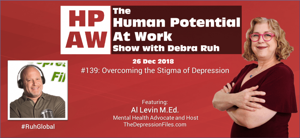 Episode Flyer for #139 Overcoming the Stigma of Depression
