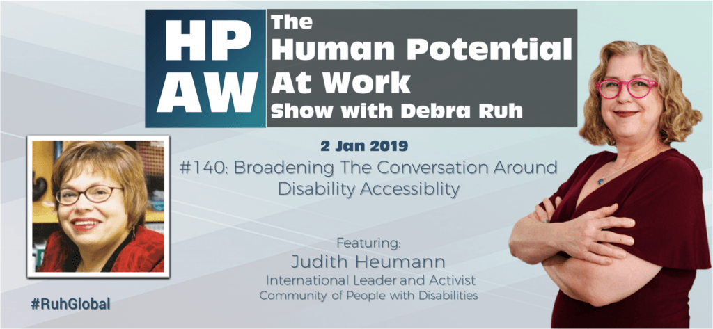 Episode Flyer for #140 Broadening The Conversation Around Disability Accessibility