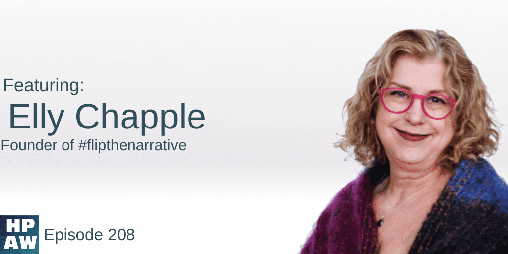 Elly Chapple founder of #flipthenarrative