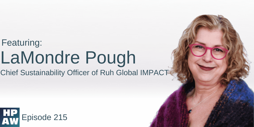 LaMondre Pough Chief Sustainability Officer of Ruh Global IMPACT