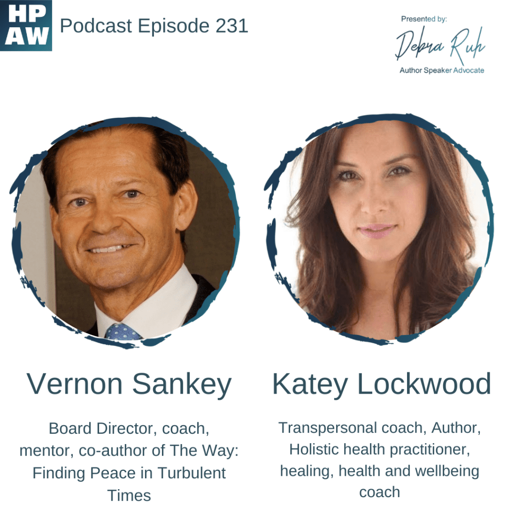 Vernon Sankey & Katey Lockwood authors of The Way: Finding Peace in Turbulent Times