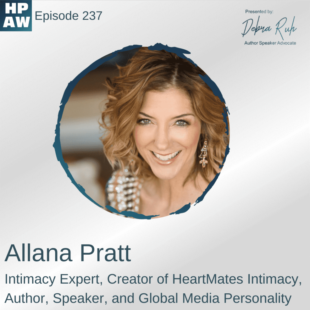 Allana Pratt Intimacy Expert, Creator of HeartMates Intimacy, Author, Speaker, and Global Media Personality