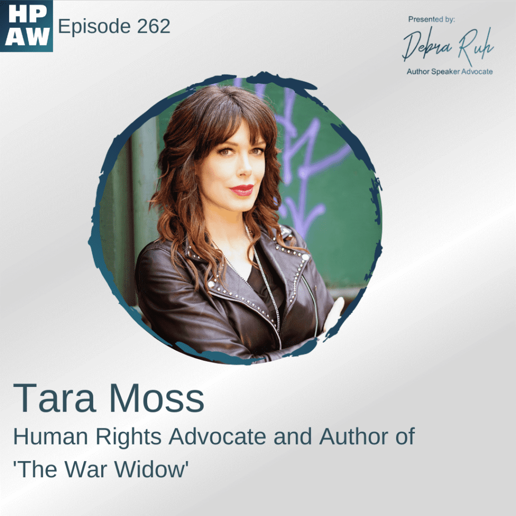 Tara Moss Human Rights Advocate and Author of the war widow