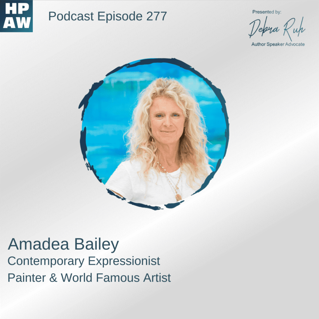 Amadea Bailey Contemporary Expressionist Painter & World Famous Artist