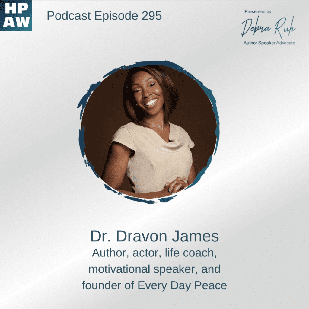 Dr Dravon James author, actor, life coach, motivational speaker, and founder of Every Day Peace