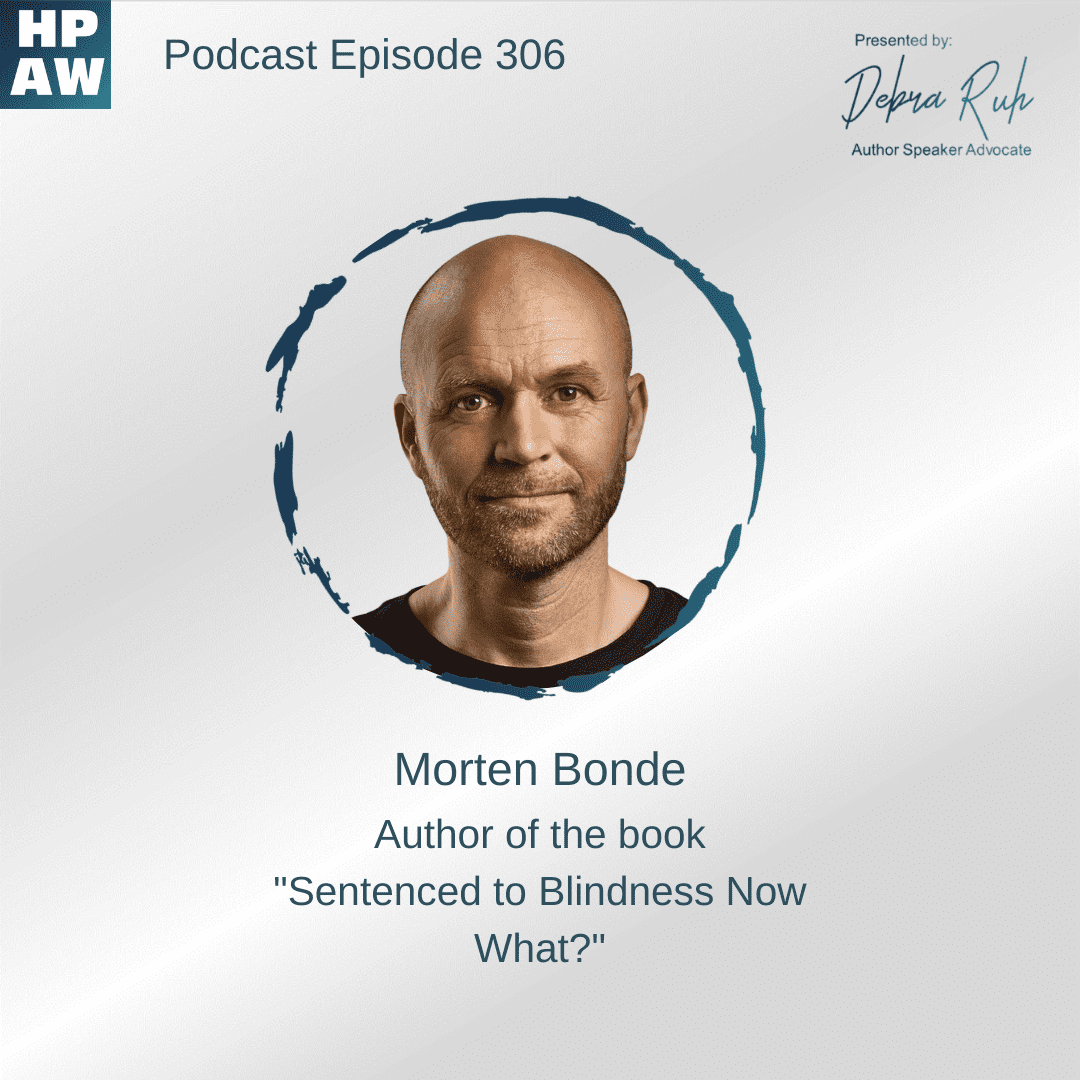 Morten Bonde author of the book sentenced to blindness now what