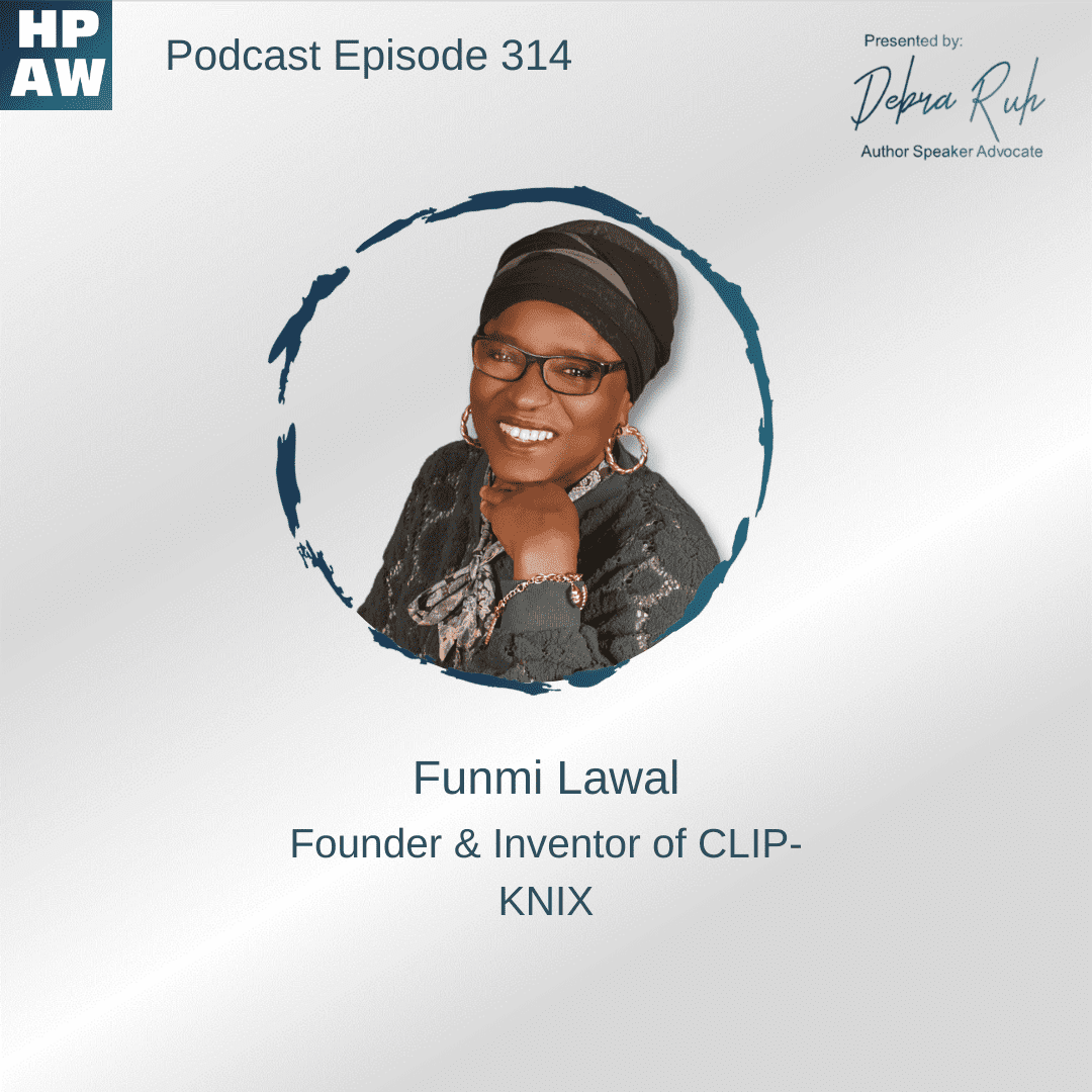 funmi lawal founder and inventor of clip-knix